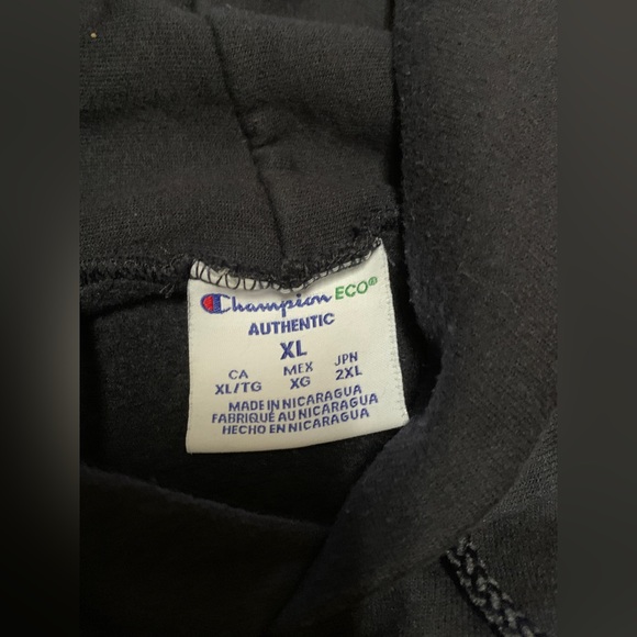 Men’s XL TUFTS Santa Cruz Champion 50/50 Cotton/Poly Pocket Hoodie Sweatshirt - Picture 8 of 12